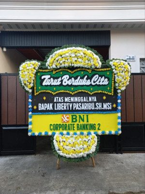 Papan Bunga Duka di Manna