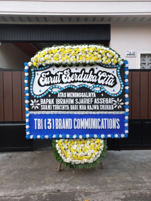 Papan Bunga Duka di Manna